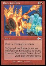 Rovina e Sfacelo EREDITA' DI URZA 7089-Wizard of the Coast- nuvolosofumetti.