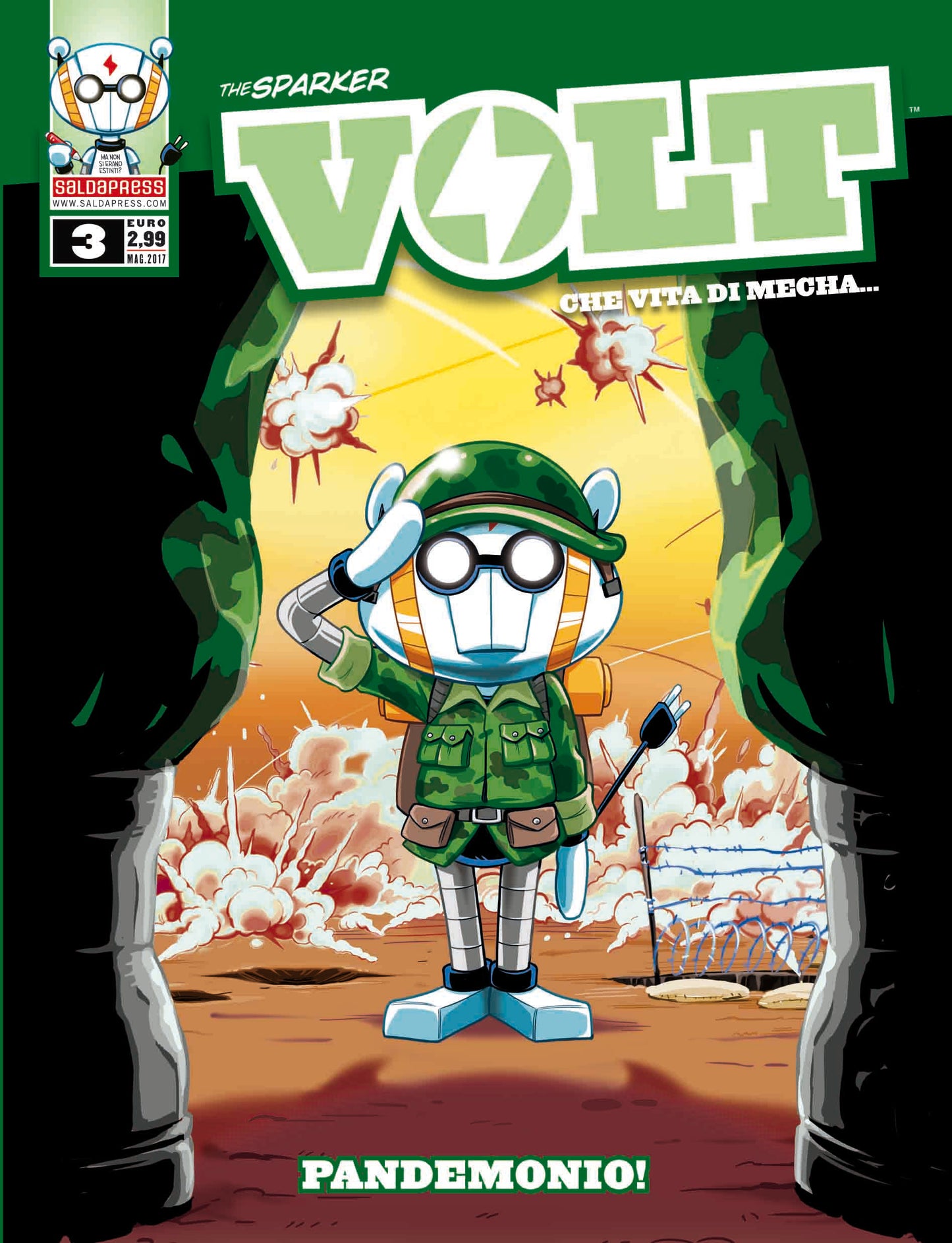 VOLT che vita di mecha 3-SALDAPRESS- nuvolosofumetti.