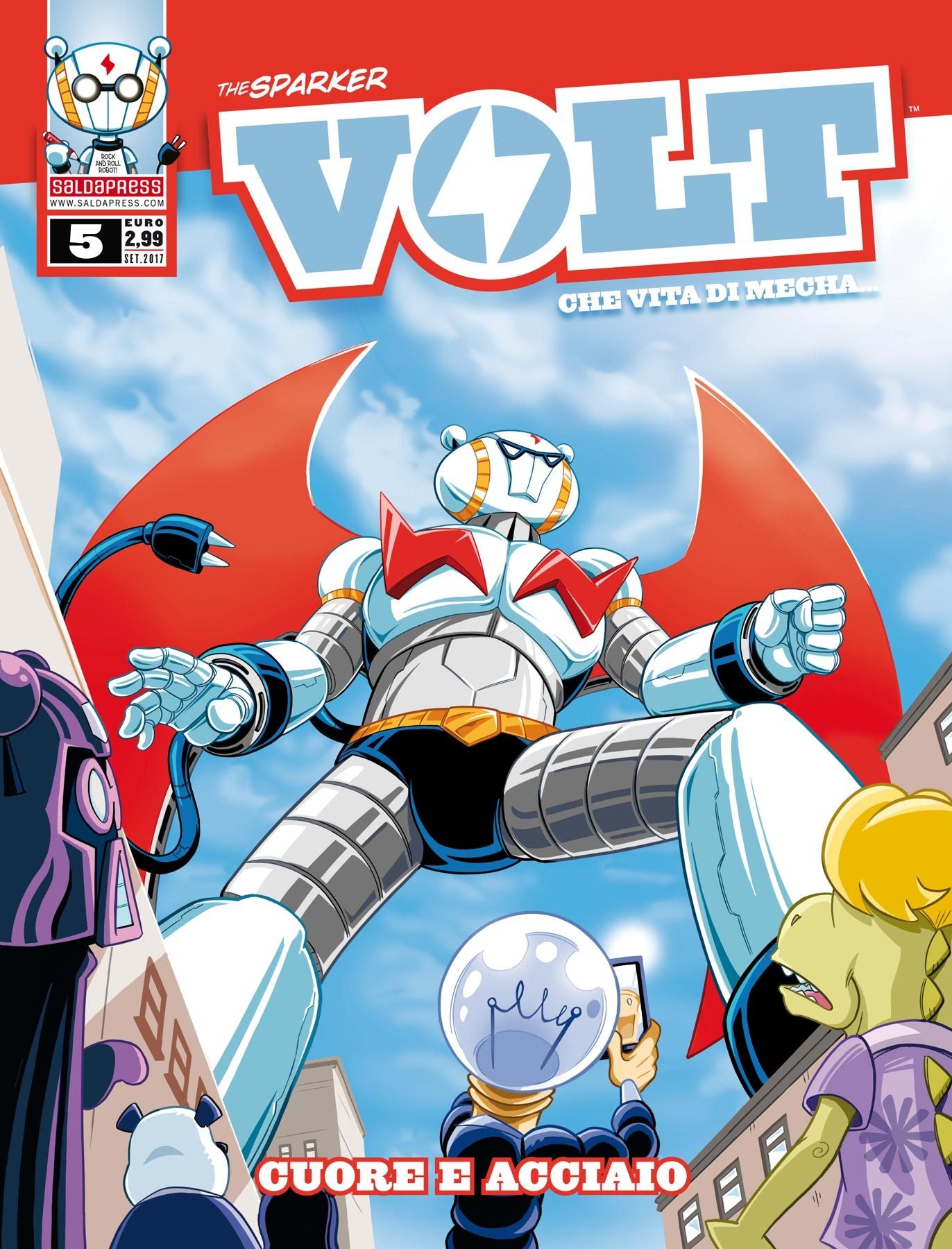 VOLT che vita di mecha 5-SALDAPRESS- nuvolosofumetti.