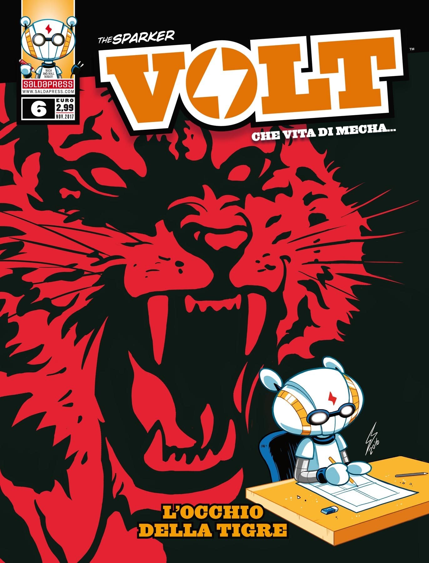 VOLT che vita di mecha 6-SALDAPRESS- nuvolosofumetti.