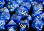 Dadi set da 7 in box Signature-CHESSEX- nuvolosofumetti.