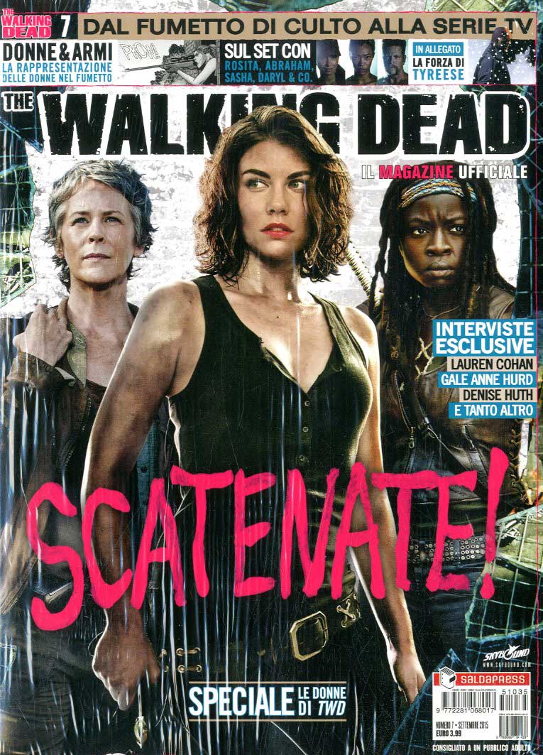 THE WALKING DEAD IL MAGAZINE UFFICIALE 7-SALDAPRESS- nuvolosofumetti.