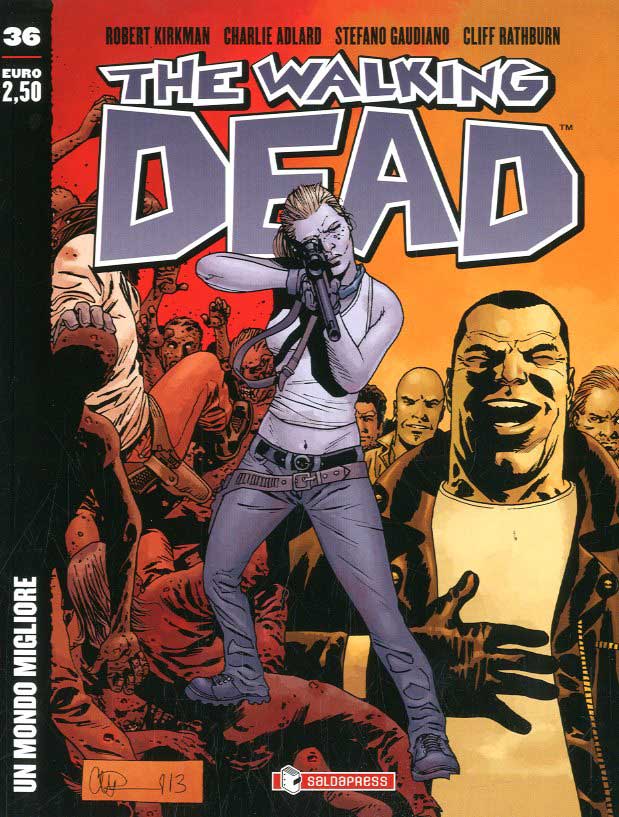 The Walking Dead edicola 36-SALDAPRESS- nuvolosofumetti.
