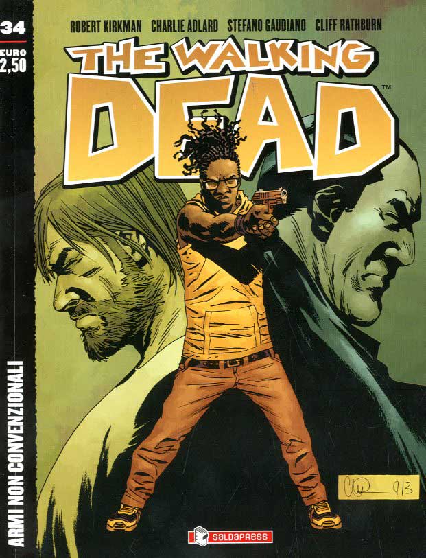 THE WALKING DEAD ed. economica 34 cover b 129-SALDAPRESS- nuvolosofumetti.