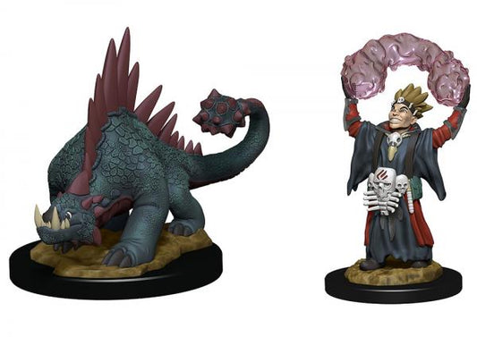 Wardlings: Boy Warlock & Lizard-WIZKIDS/NECA- nuvolosofumetti.