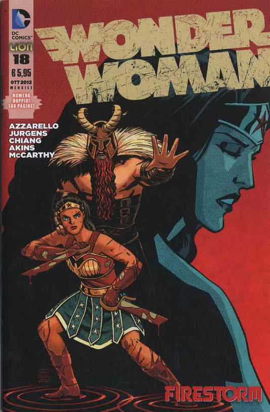 WONDER WOMAN serie 2012 18-LION- nuvolosofumetti.
