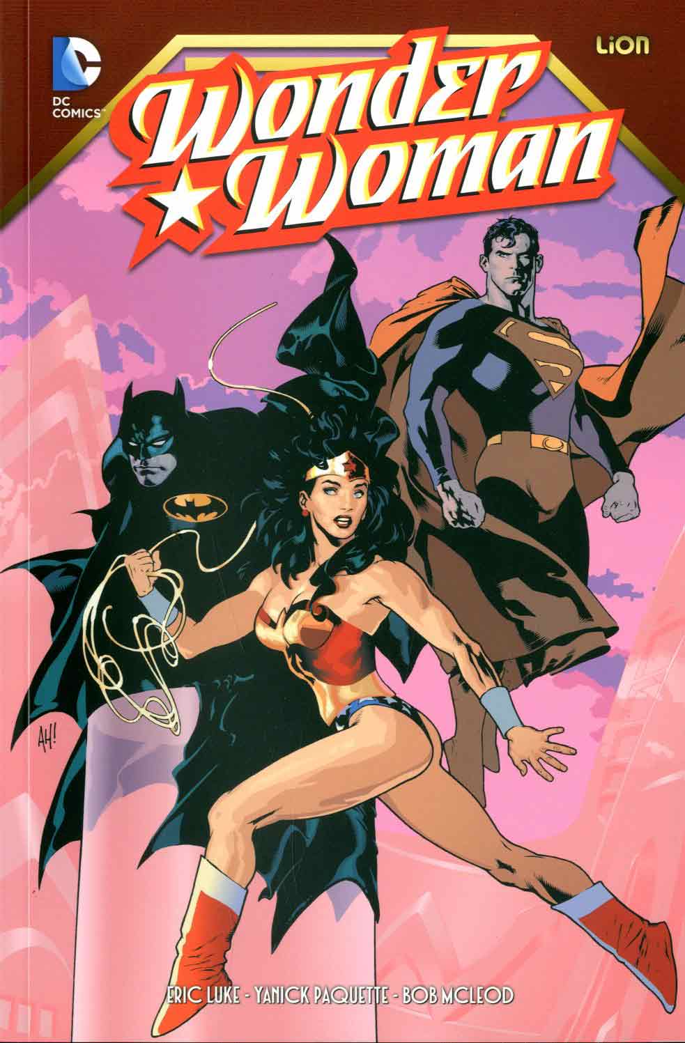WONDER WOMAN di Yanick - paquette # 1 1-LION- nuvolosofumetti.