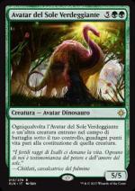 Avatar del Sole Verdeggiante Ixalan 213-Wizard of the coast- nuvolosofumetti.