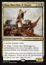 Vona, Macellaia di Magan Ixalan 231-Wizard of the coast- nuvolosofumetti.