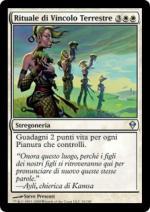 Rituale di Vincolo Terrestre zendikar 24-Wizard of the Coast- nuvolosofumetti.