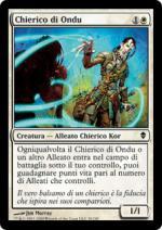 Chierico di Ondu zendikar 30-Wizard of the Coast- nuvolosofumetti.