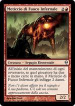 Meticcio di Fuoco Infernale   zendikar 130-Wizard of the Coast- nuvolosofumetti.