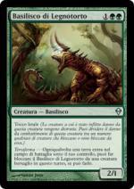 Basilisco di Legnotorto foil zendikar 252-Wizard of the Coast- nuvolosofumetti.
