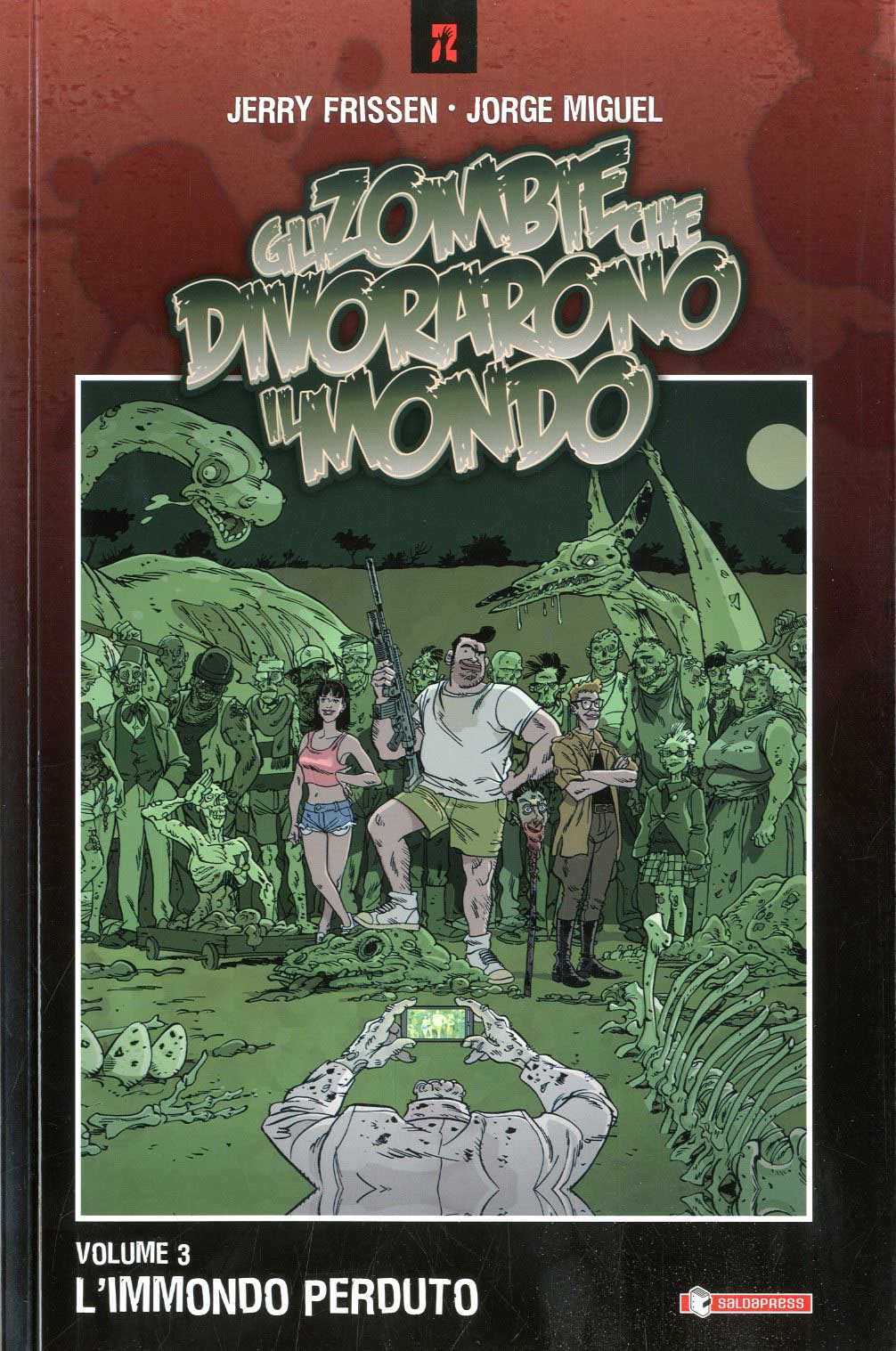 GLI ZOMBIE CHE DIVORARONO IL MONDO 3-SALDAPRESS- nuvolosofumetti.