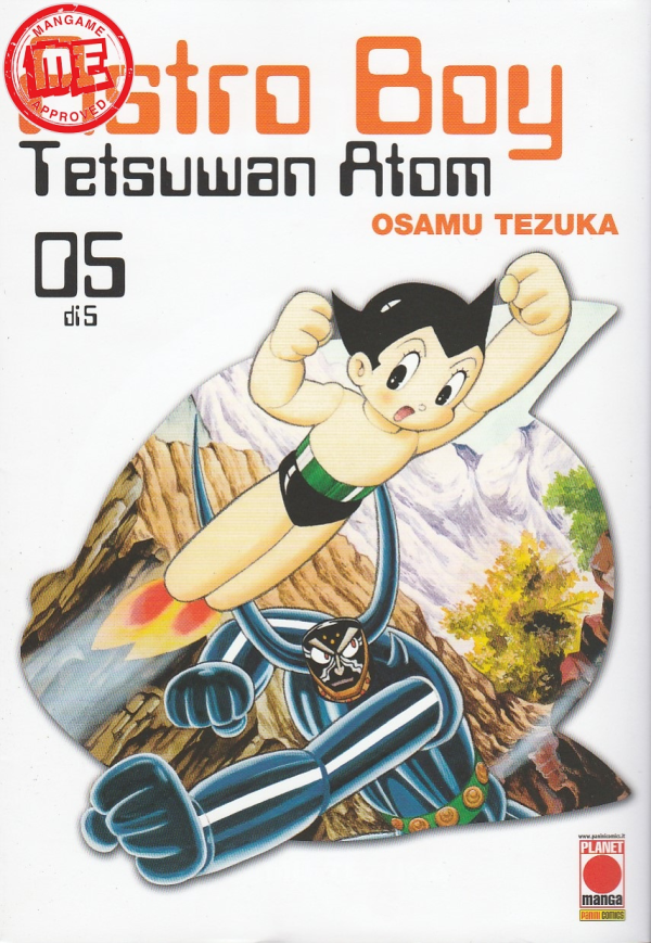 ASTROBOY NUOVA EDIZIONE RISTAMPA 5 (DI 5) 5-PANINI COMICS- nuvolosofumetti.