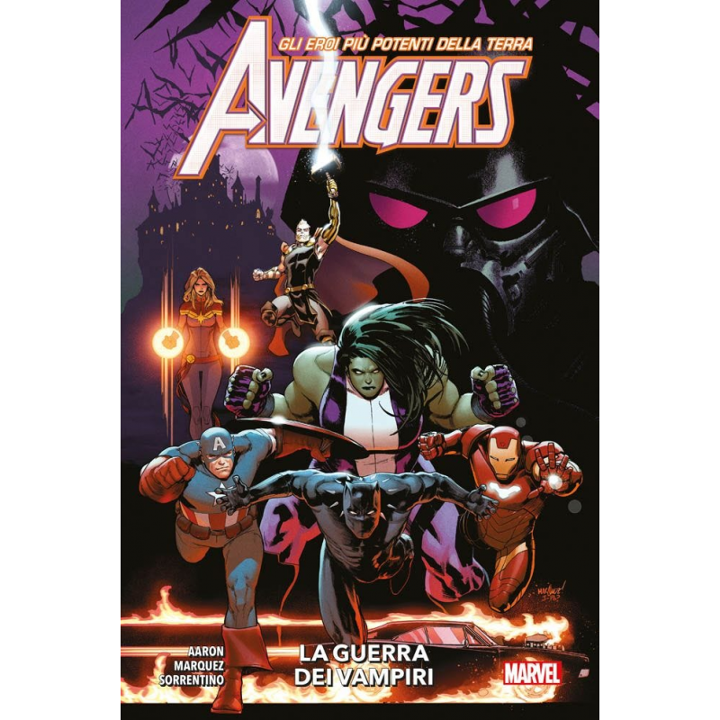 AVENGERS VOLUME 3 la guerra dei vampiri 3, PANINI COMICS, nuvolosofumetti,