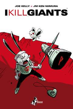 I KILL GIANTS ristampa  ed. variant zerocalcare NIMURA-BAO PUBLISHING- nuvolosofumetti.