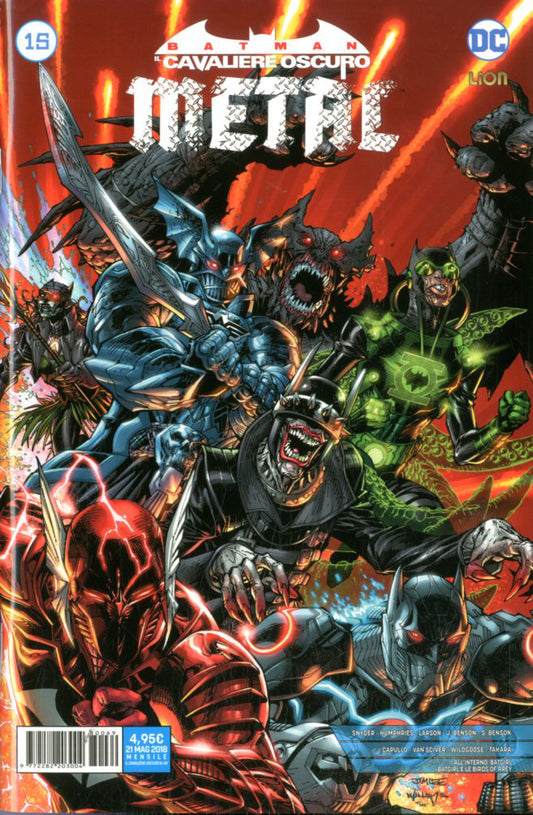 Batman Cavaliere oscuro Rinascita
Batman Cavaliere oscuro Rinascita 15, LION, nuvolosofumetti,