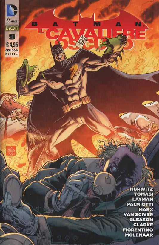 BATMAN IL CAVALIERE OSCURO serie new 52 9-LION- nuvolosofumetti.