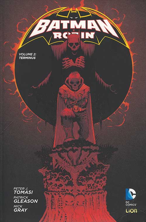 BATMAN E ROBIN new 52 library 2-LION- nuvolosofumetti.