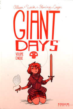 GIANT DAYS 5-Edizioni BD- nuvolosofumetti.