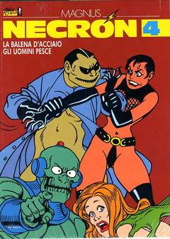 NECRON 4-Coniglio Editore - Blue Press- nuvolosofumetti.