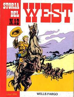 STORIA DEL WEST 12-SERGIO BONELLI EDITORE- nuvolosofumetti.