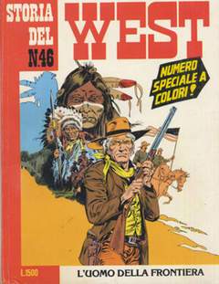 STORIA DEL WEST 46-SERGIO BONELLI EDITORE- nuvolosofumetti.
