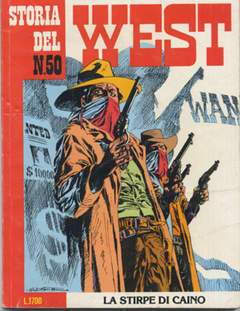 STORIA DEL WEST 50-SERGIO BONELLI EDITORE- nuvolosofumetti.