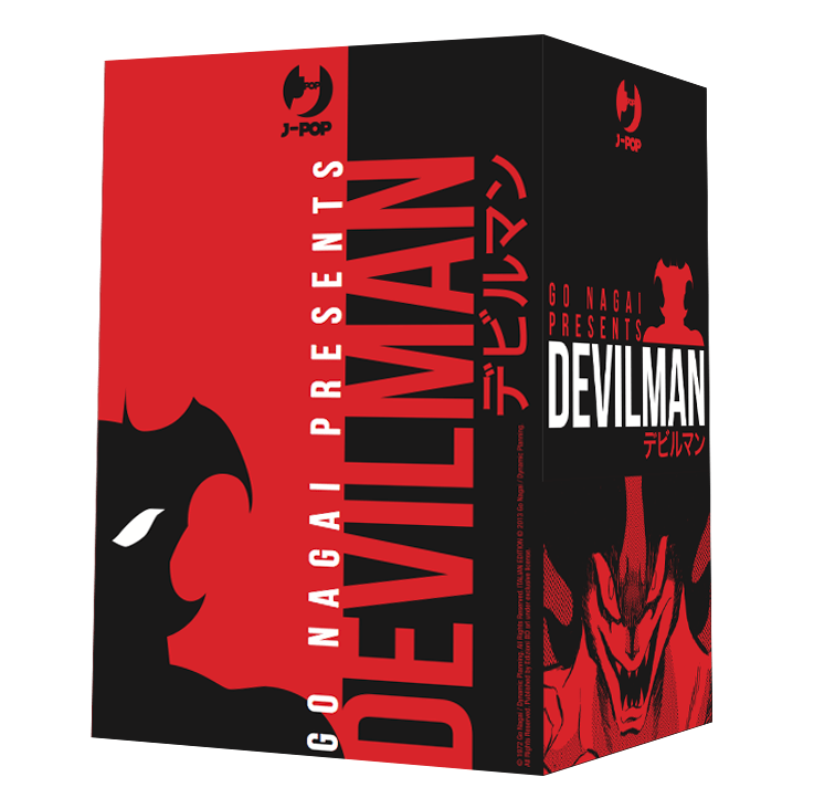 DEVILMAN BOX VOL. 1-5 nuova edizione 2018-Jpop- nuvolosofumetti.