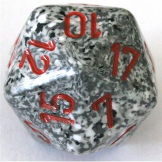 Dado 34mm D20 Speckled Granite