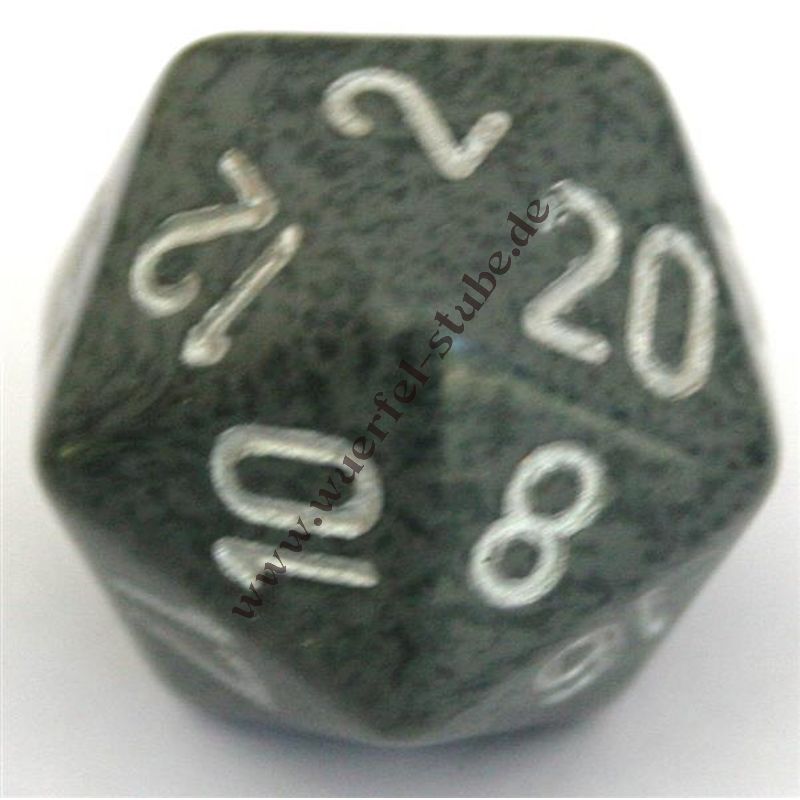 Dado 34mm D20 Speckled Hi-Tech