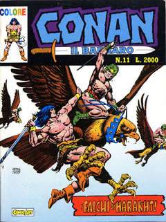 CONAN IL BARBARO COLORI 11-COMIC ART- nuvolosofumetti.