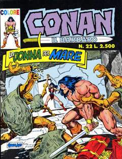 CONAN IL BARBARO COLORI 22-COMIC ART- nuvolosofumetti.