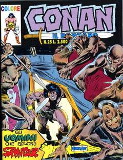 CONAN IL BARBARO COLORI 25-COMIC ART- nuvolosofumetti.