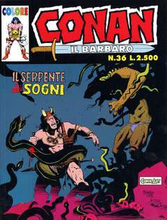 CONAN IL BARBARO COLORI 36-COMIC ART- nuvolosofumetti.