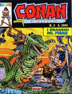 CONAN IL BARBARO COLORI 2-COMIC ART- nuvolosofumetti.