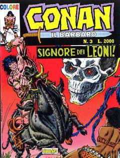 CONAN IL BARBARO COLORI 3-COMIC ART- nuvolosofumetti.