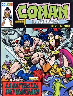 CONAN IL BARBARO COLORI 7-COMIC ART- nuvolosofumetti.