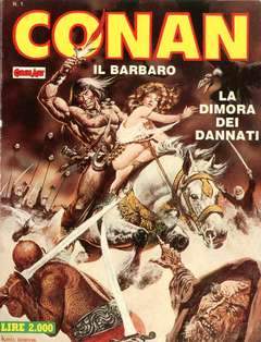 CONAN LA SPADA SELVAGGIA 1-COMIC ART- nuvolosofumetti.