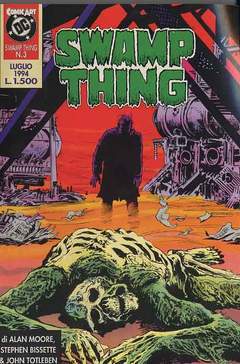 SWAMP THING 3-COMIC ART- nuvolosofumetti.