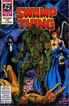 SWAMP THING 8-COMIC ART- nuvolosofumetti.