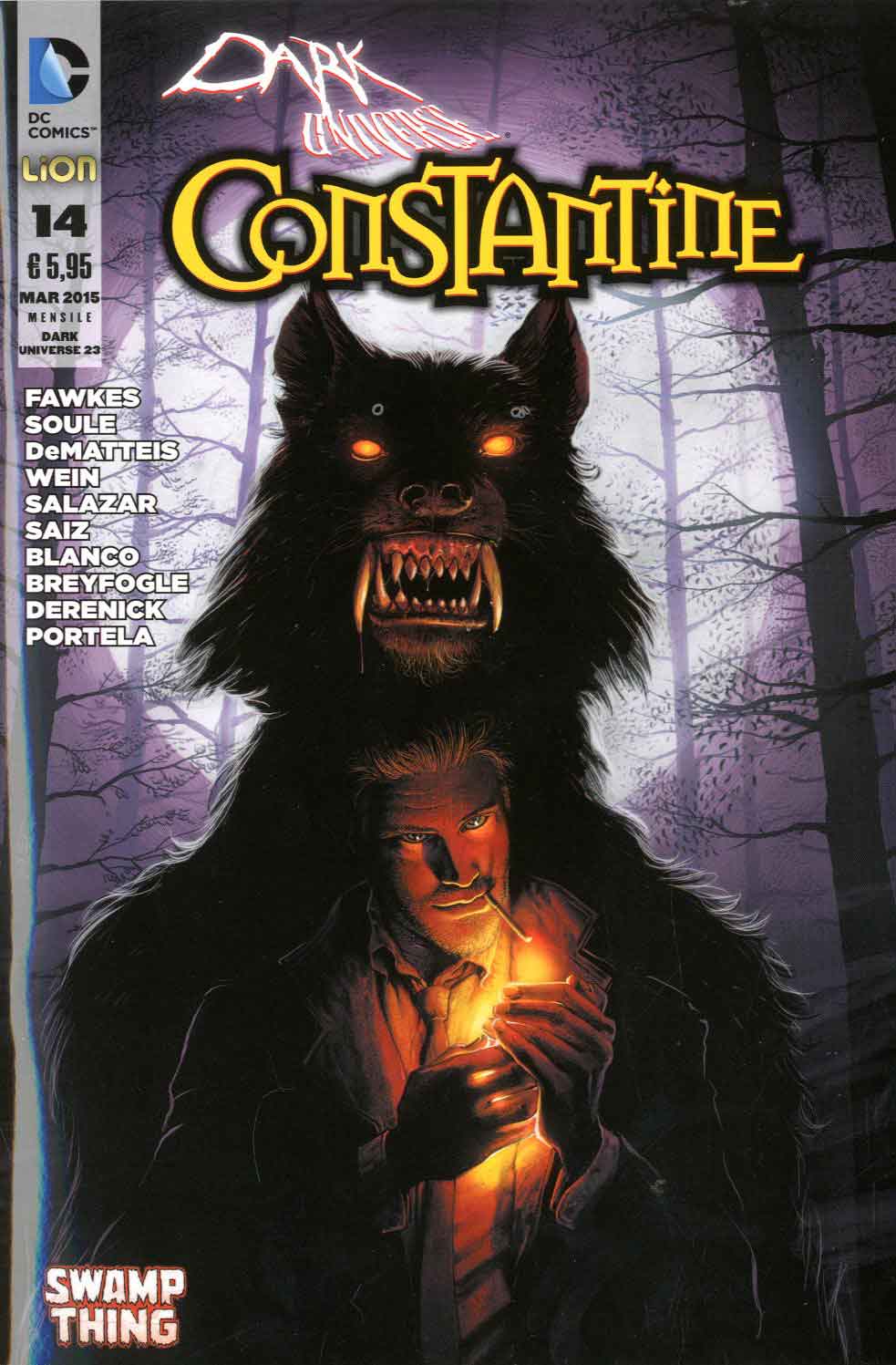 DARK UNIVERSE 23-LION- nuvolosofumetti.