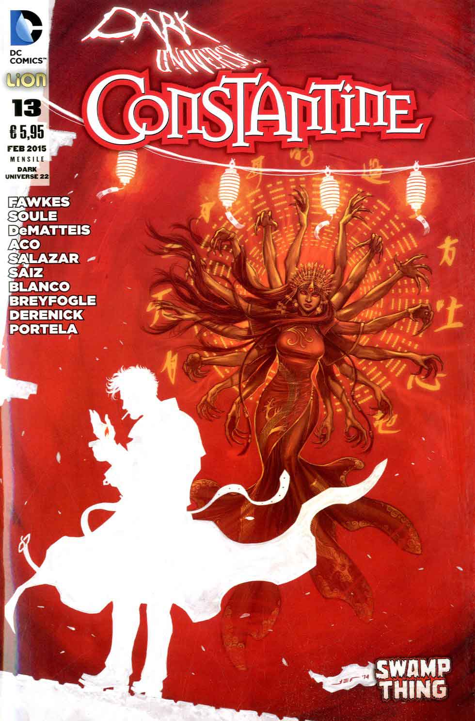 DARK UNIVERSE 22-LION- nuvolosofumetti.