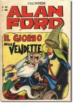 ALAN FORD 122-CORNO- nuvolosofumetti.
