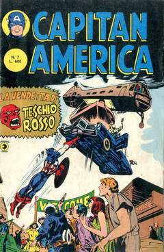CAPITAN AMERICA seconda serie 7-CORNO- nuvolosofumetti.