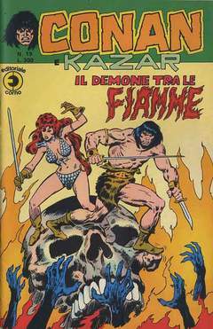 CONAN E KAZAR 19-CORNO- nuvolosofumetti.