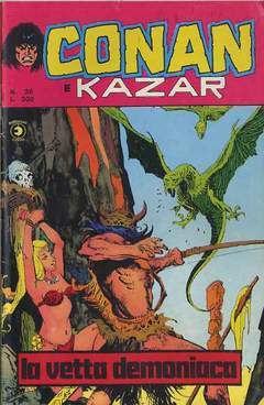 CONAN E KAZAR 36-CORNO- nuvolosofumetti.