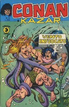 CONAN E KAZAR 6-CORNO- nuvolosofumetti.
