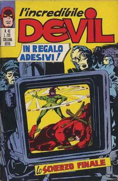 DEVIL 43-CORNO- nuvolosofumetti.